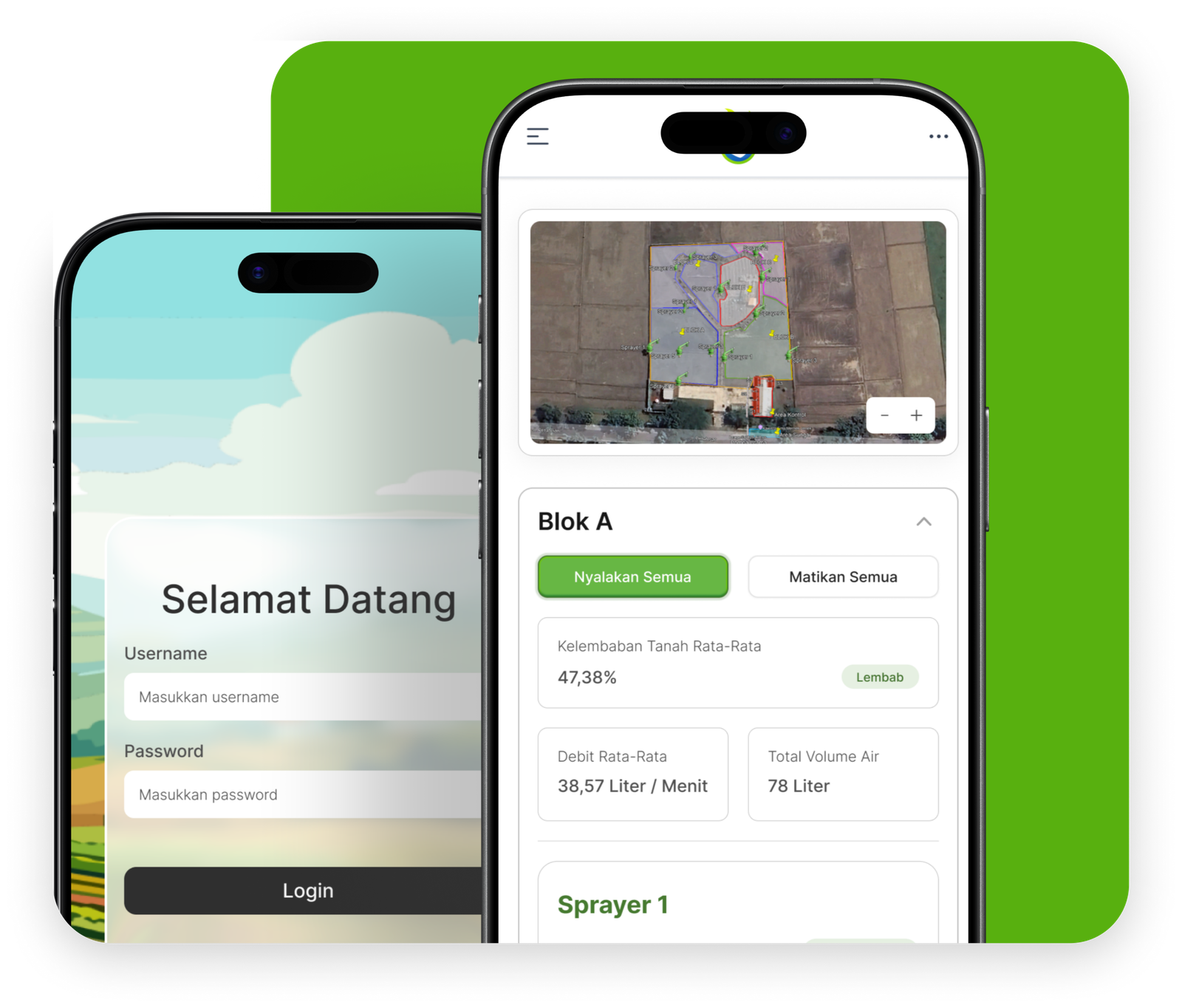Tampilan aplikasi ADOSISTERING